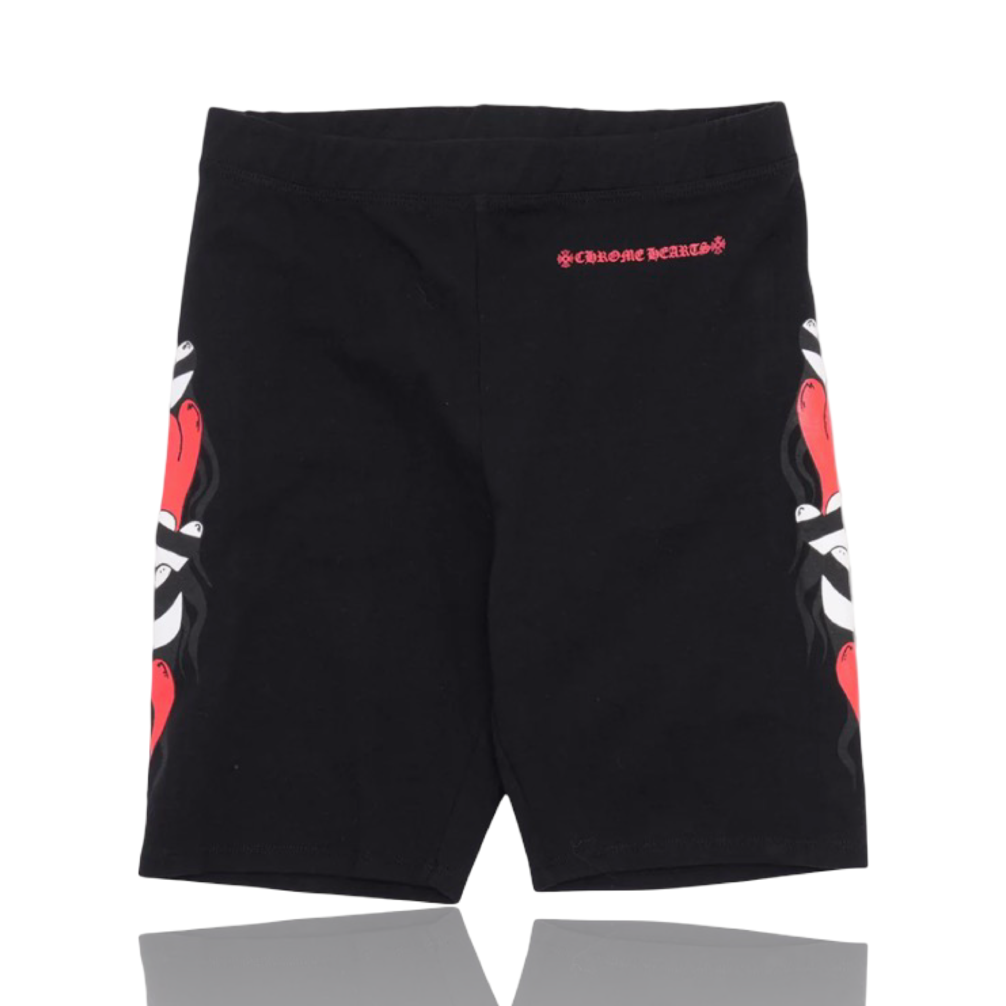 Chrome Hearts Sick Heart Biker Shorts