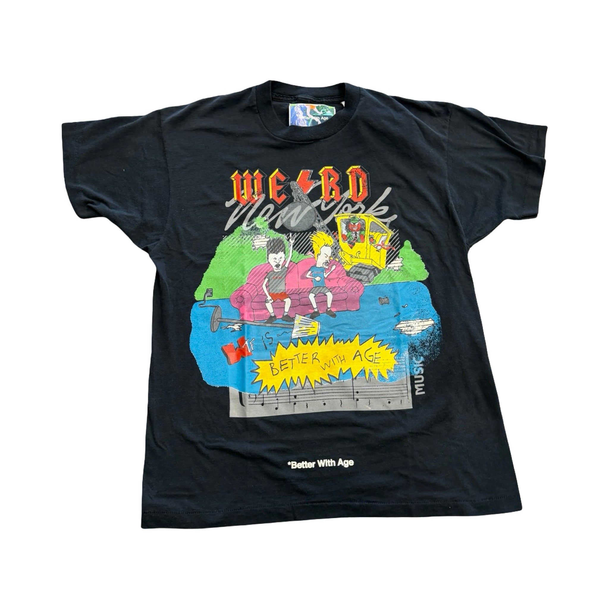 *Better With Age Angus Tee Black