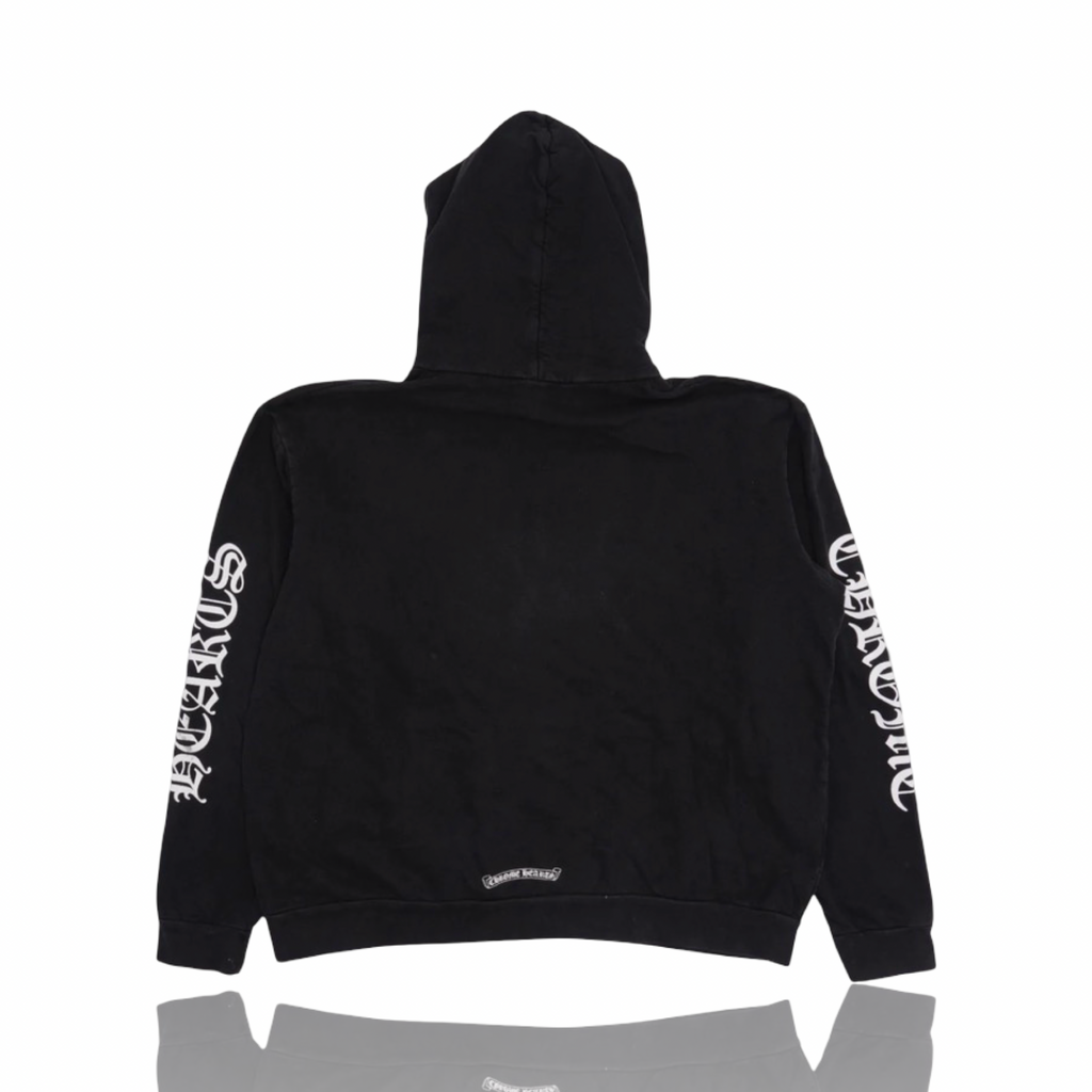 Chrome Hearts Vertical Logo Black Zip Up