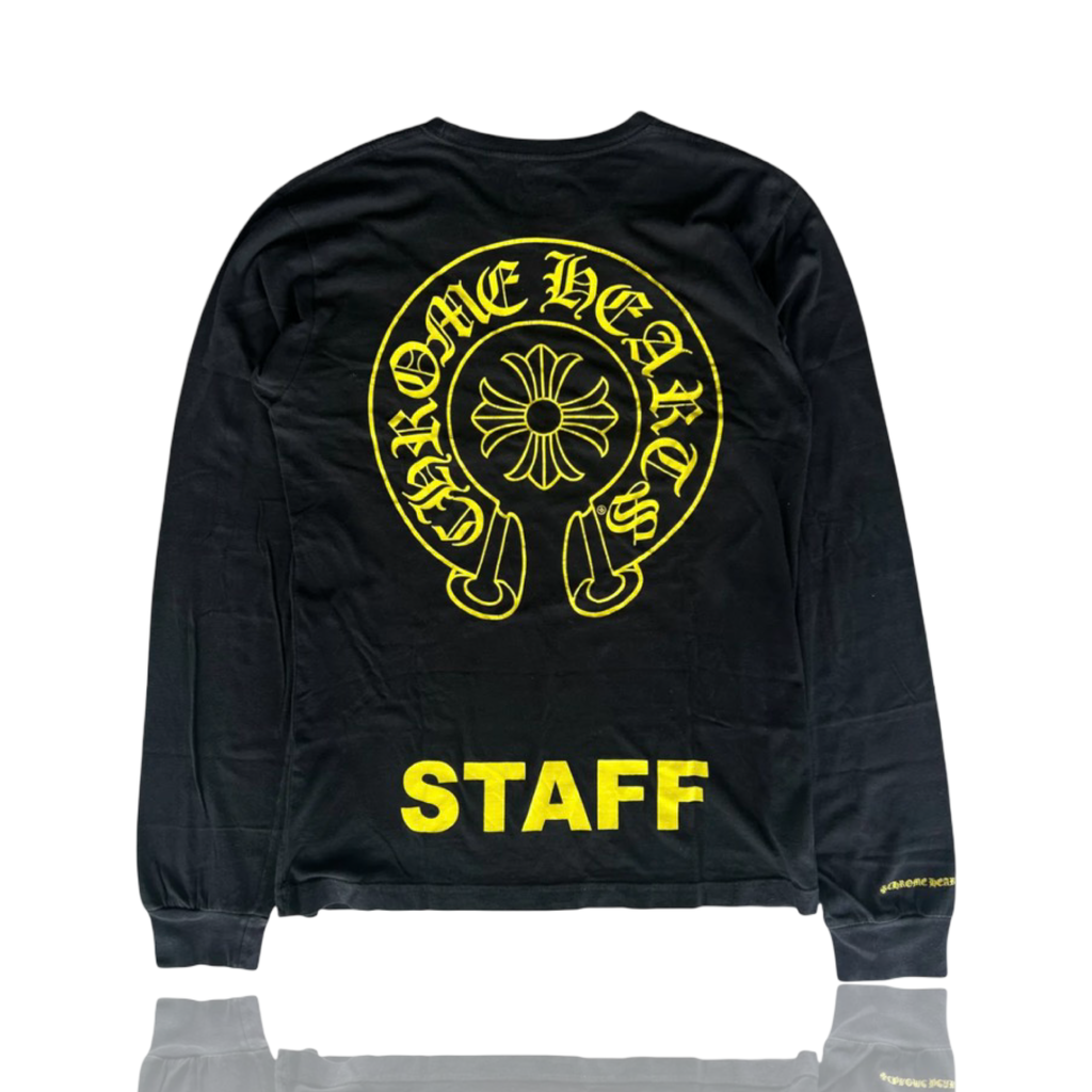 Chrome Hearts Staff Exclusive Longsleeve Black/Yellow