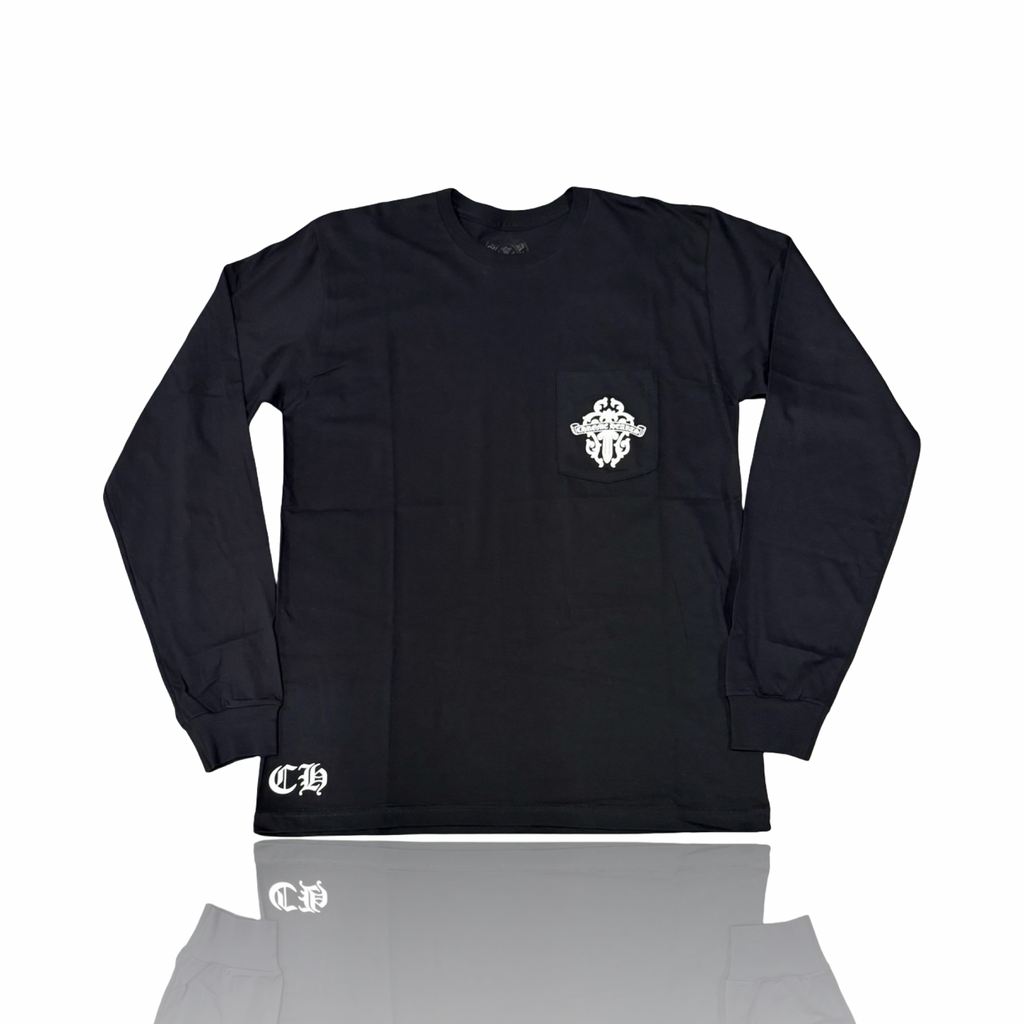 Chrome Hearts Dagger Logo LongSleeve Black