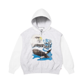 Supreme Maison Margiela Eagle Zip Up Grey