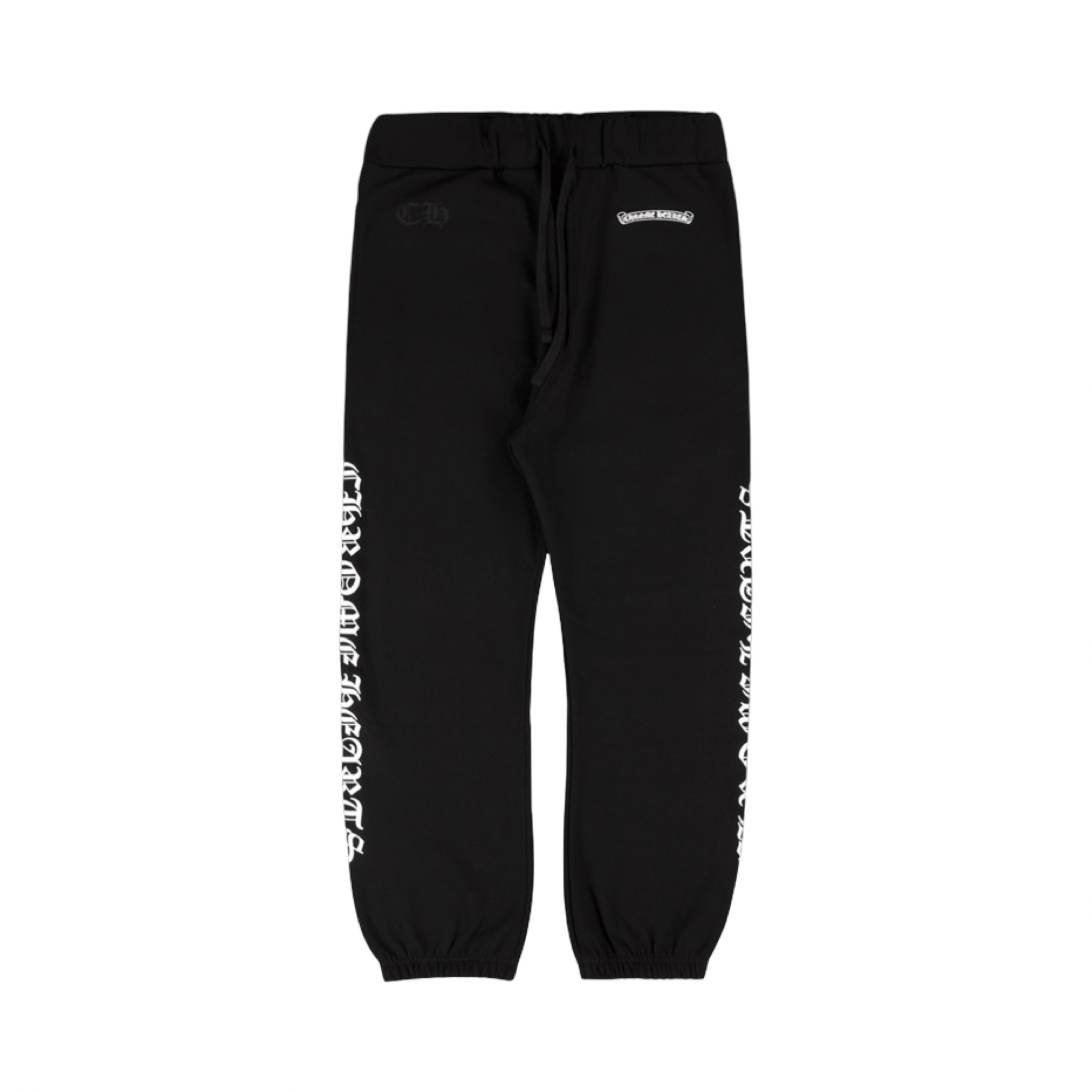 Chrome Hearts Scroll Logo Sweatpants Black