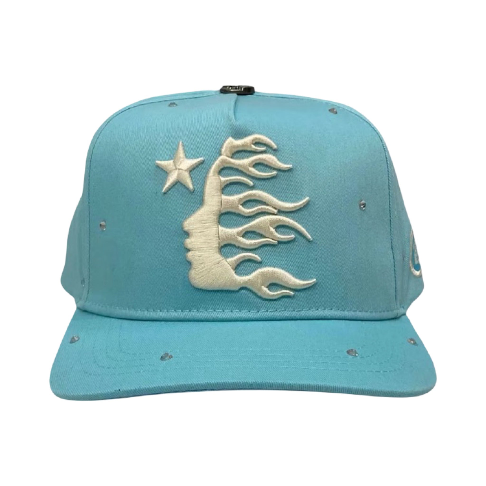 Hellstar Baby Blue Rhinestone Snapback