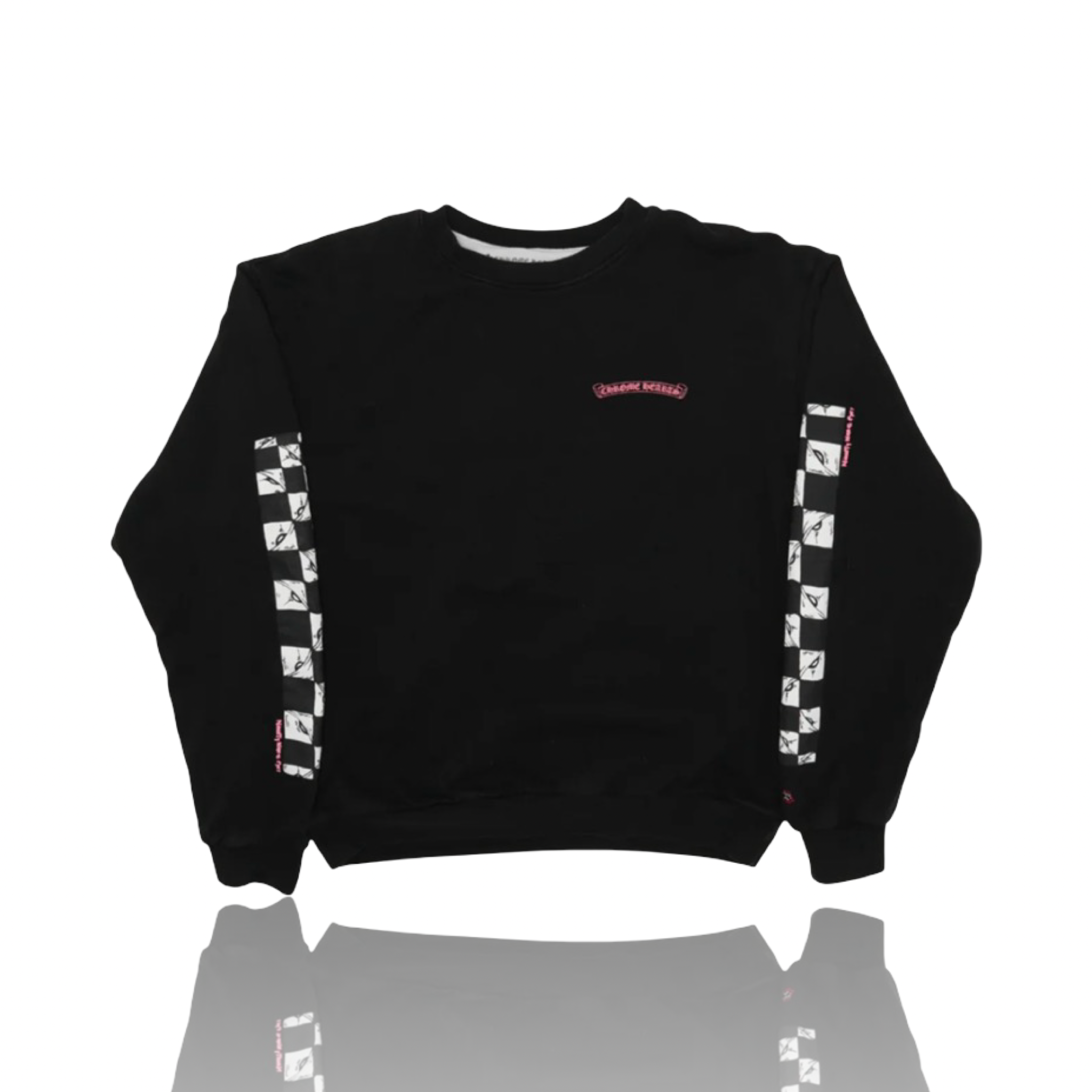 Chrome Hearts Matty Boy Multi-Eye Soccer Ball Print Crewneck