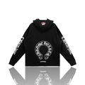 Chrome Hearts Matty Boy Black Chomper Horseshoe Hoodie