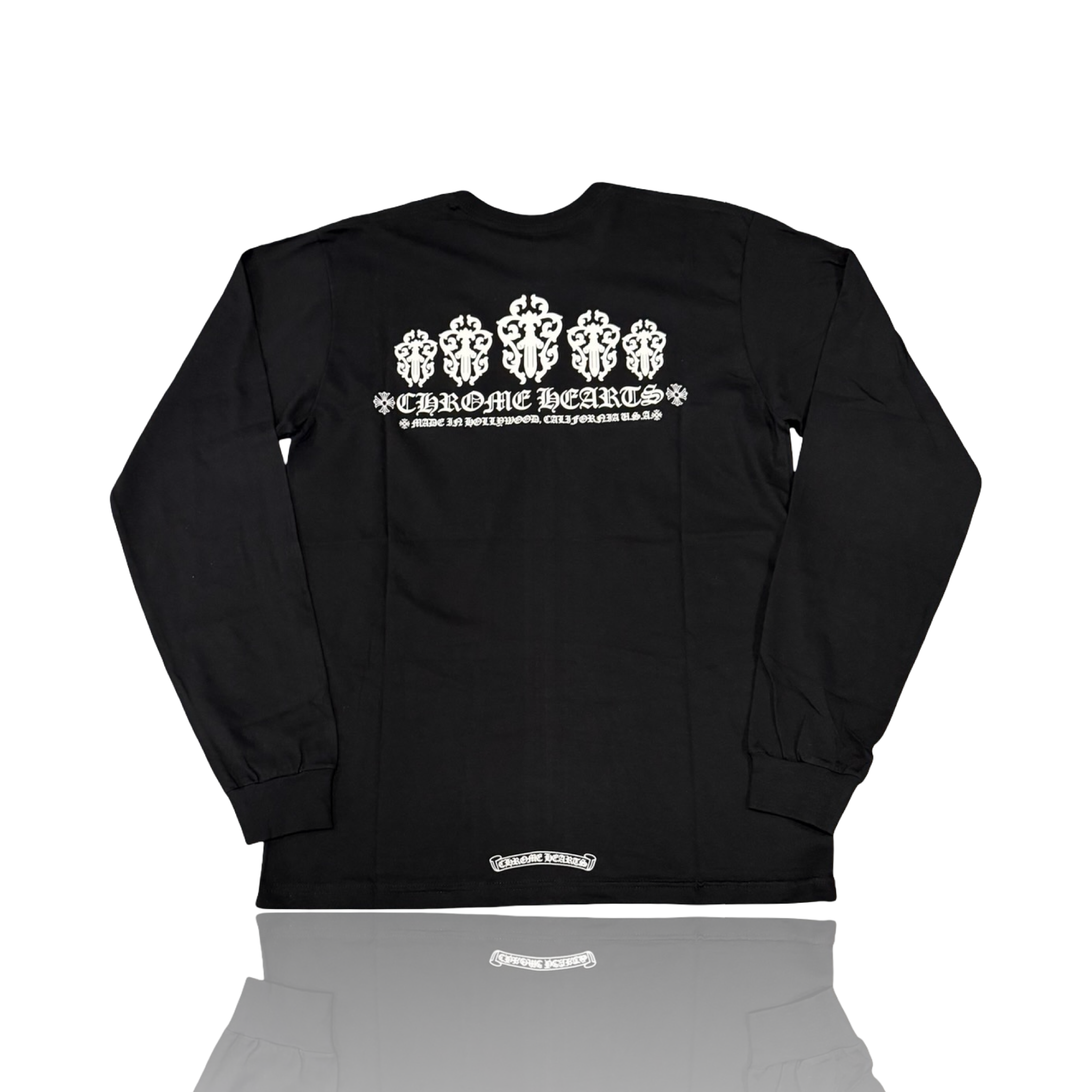 Chrome Hearts Dagger Logo LongSleeve Black