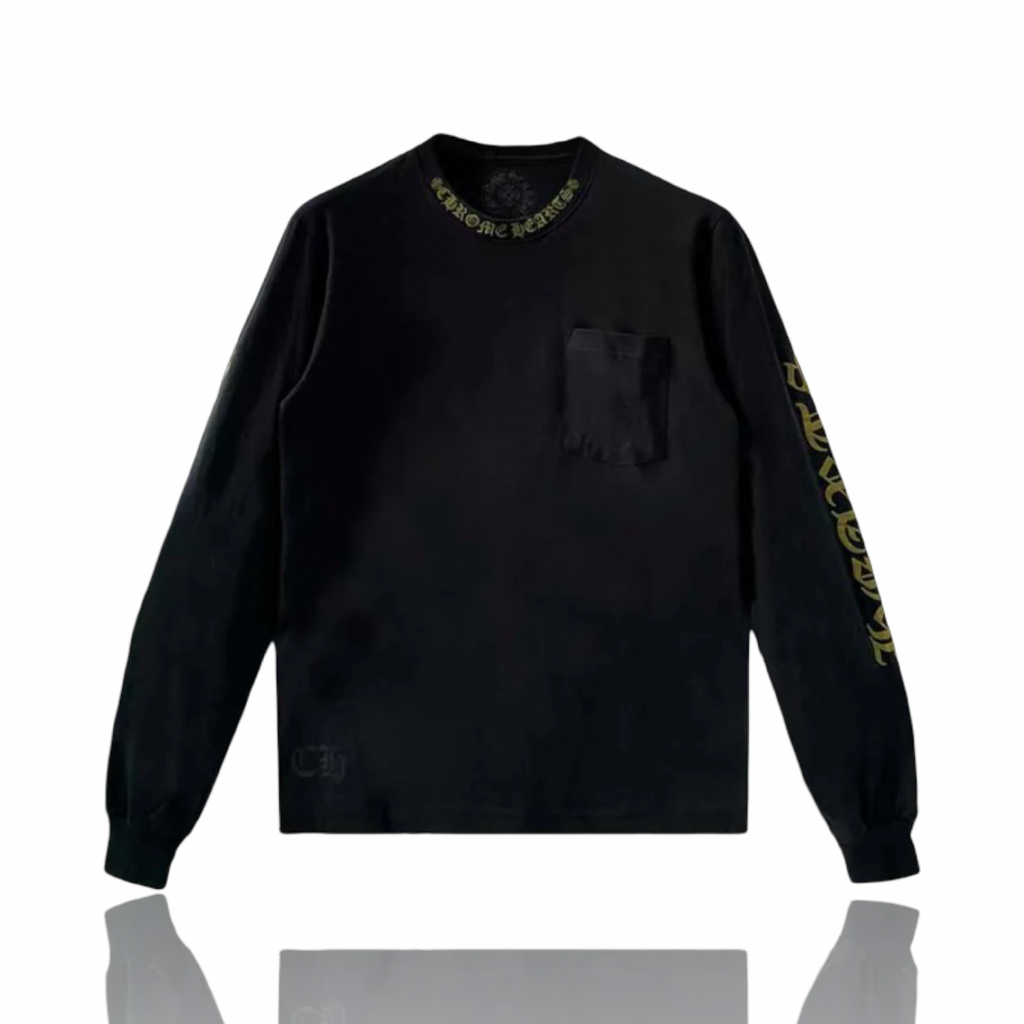 Chrome Hearts Neck Logo Longsleeve Army Green
