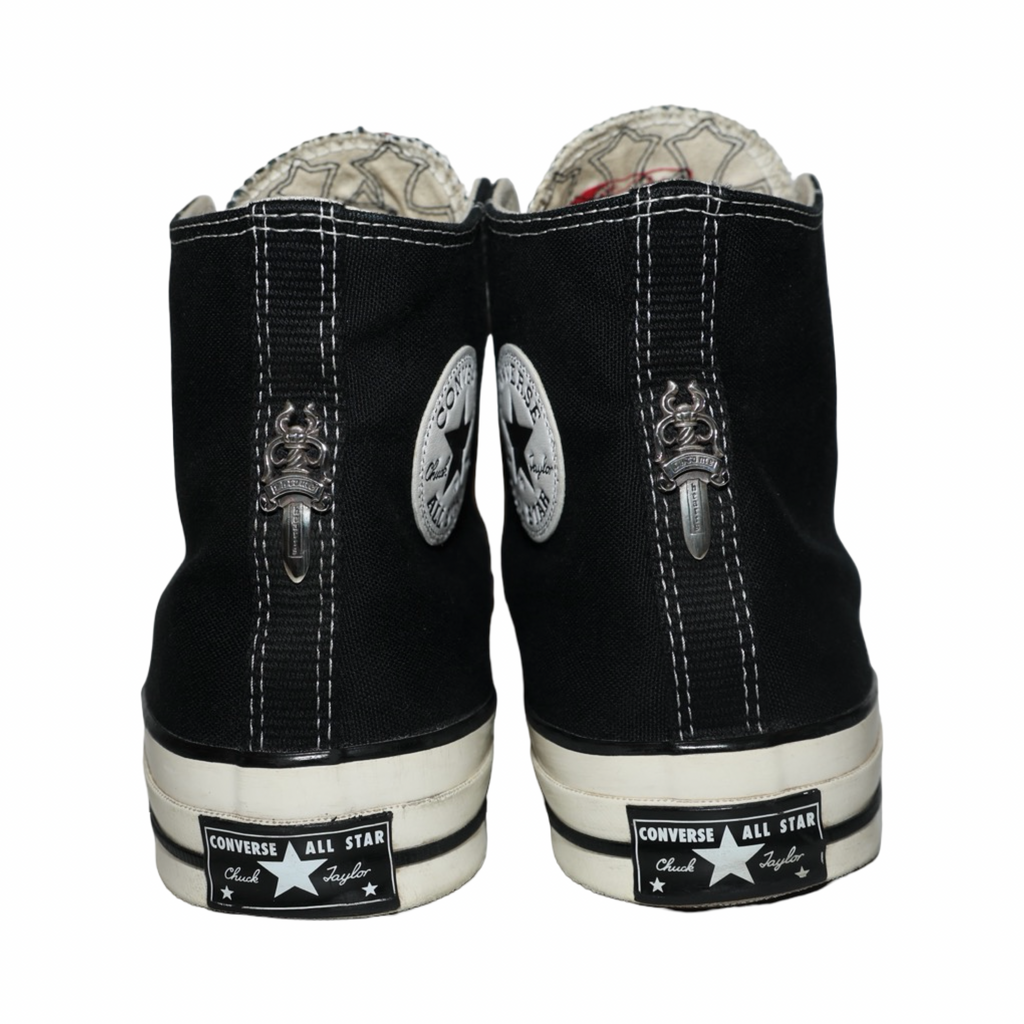 Chrome Hearts Multicolor Leather Cross Converse