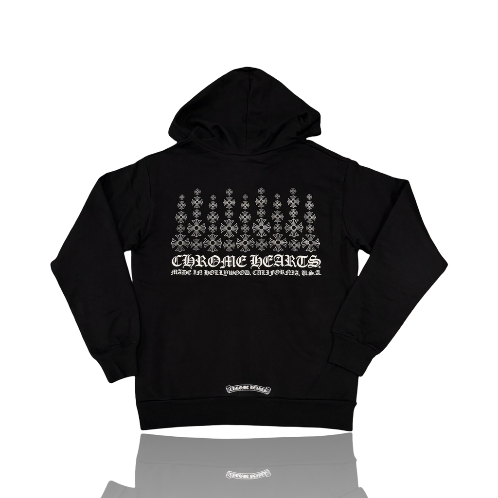 Chrome Hearts Scattered Plus Zip Up Black
