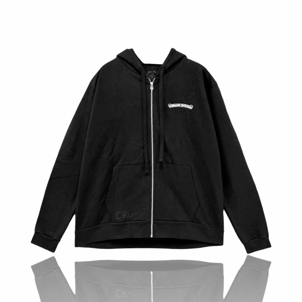 Chrome Hearts NYC Scroll Logo Zip Up
