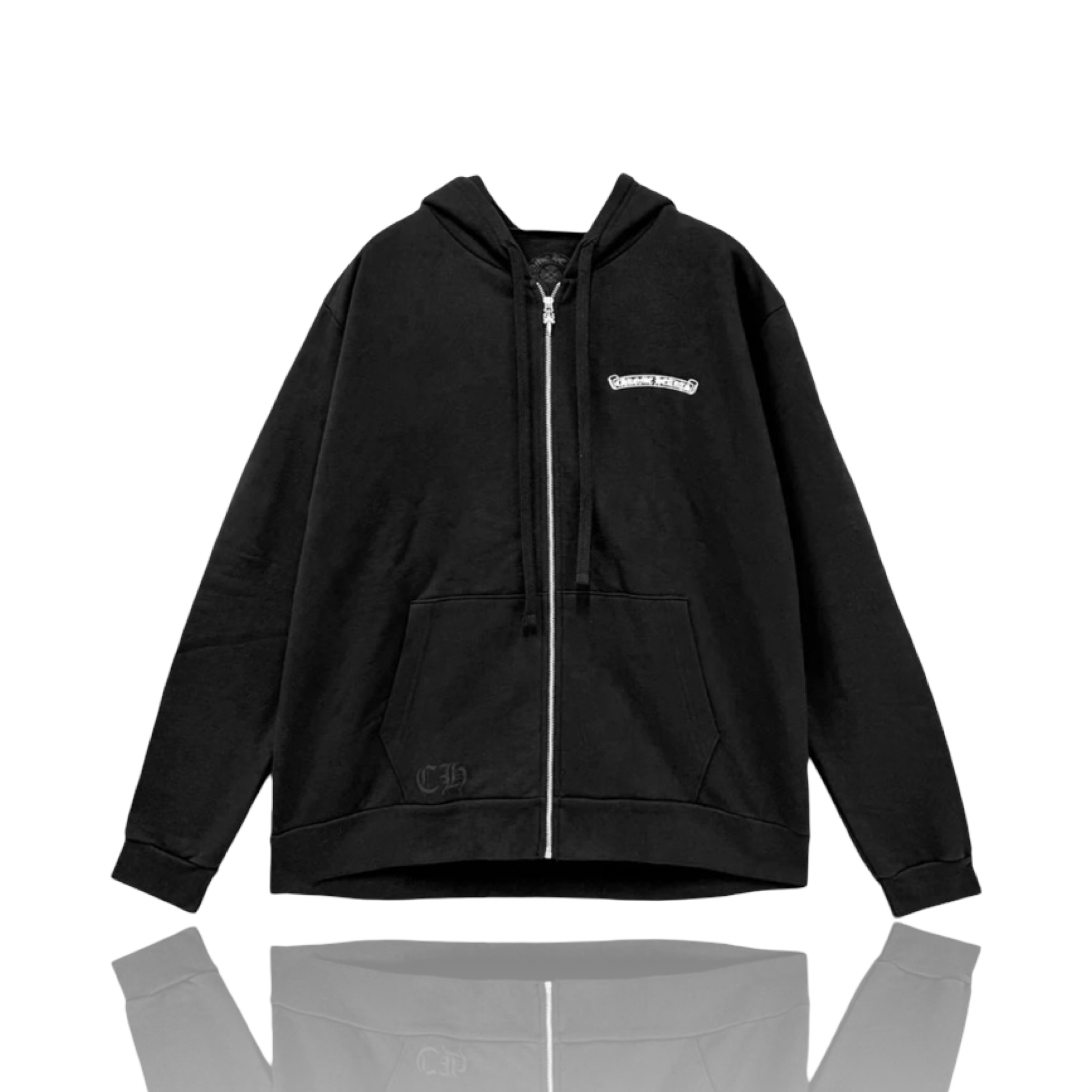 Chrome Hearts NYC Scroll Logo Zip Up