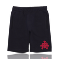 Chrome Hearts Paper Jam Sweatshorts Red/Navy