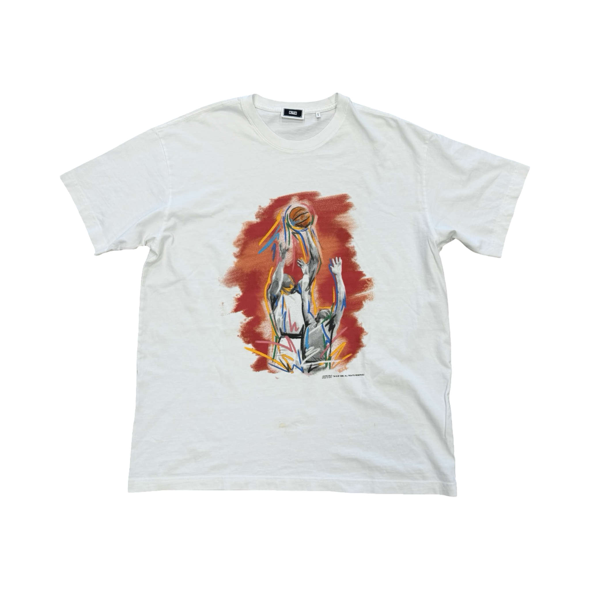 Kith Basketball Tee White