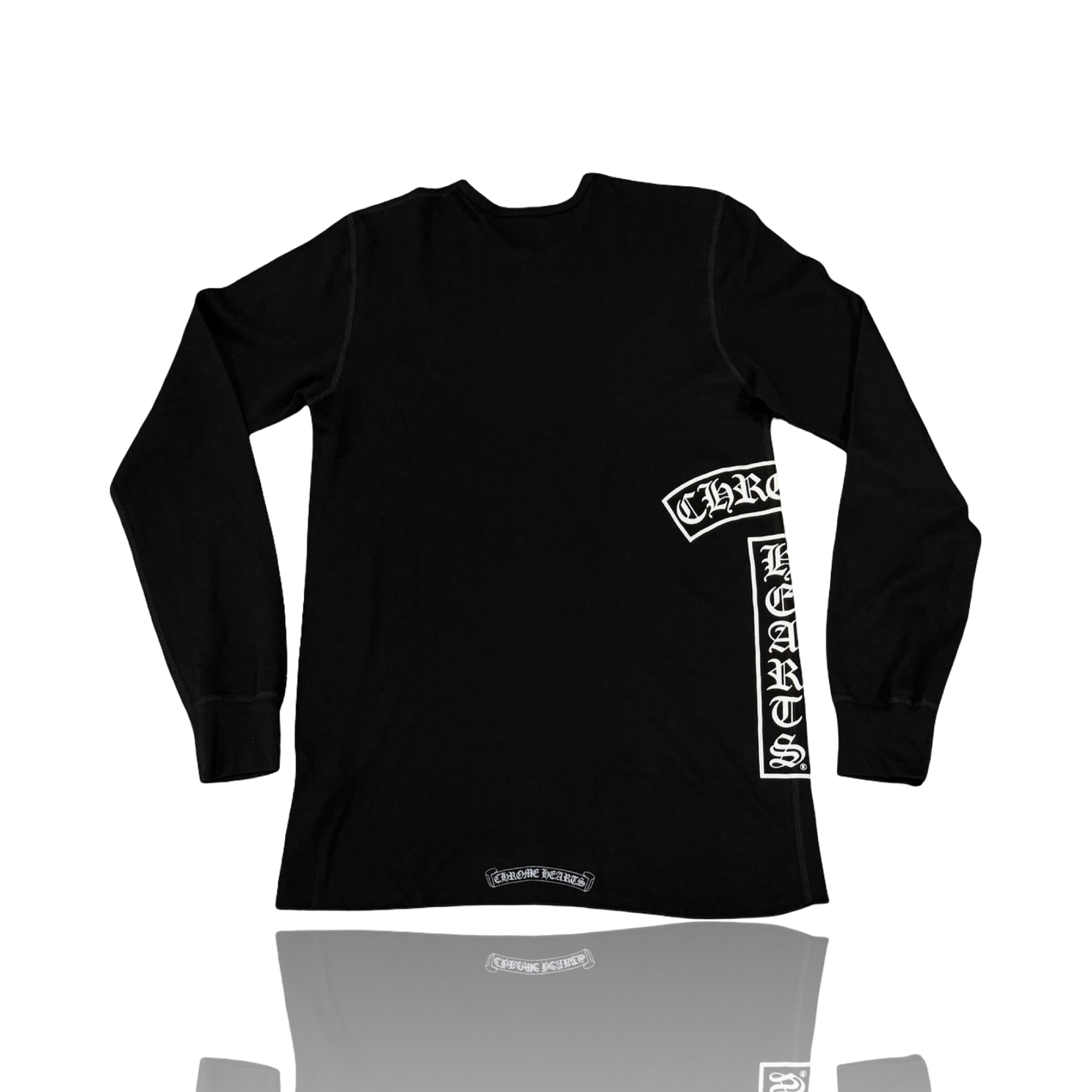 Chrome Hearts T Bar Fleur Logo Thermal Black