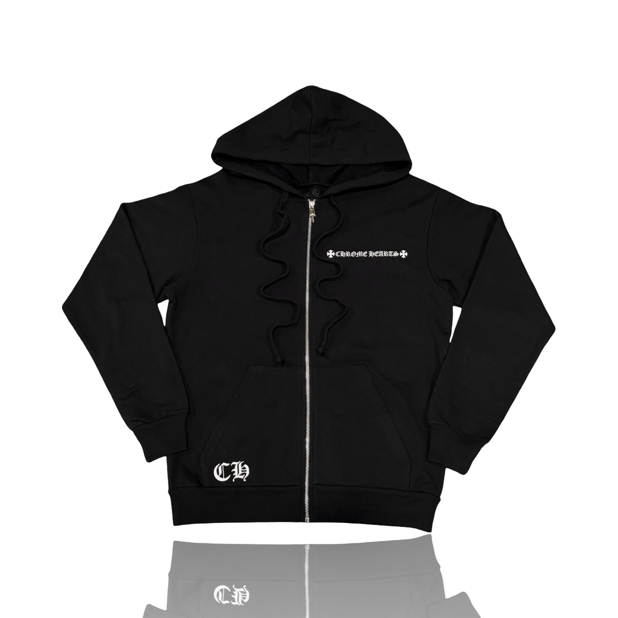 Chrome Hearts Scattered Plus Zip Up Black
