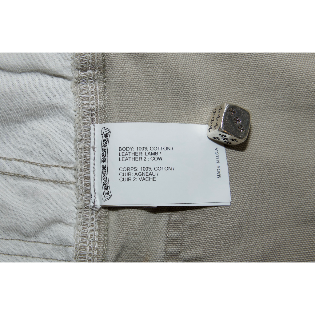 Chrome Hearts Carhartt Matty Boy Sex Records Camouflage Green Patch Light Wash