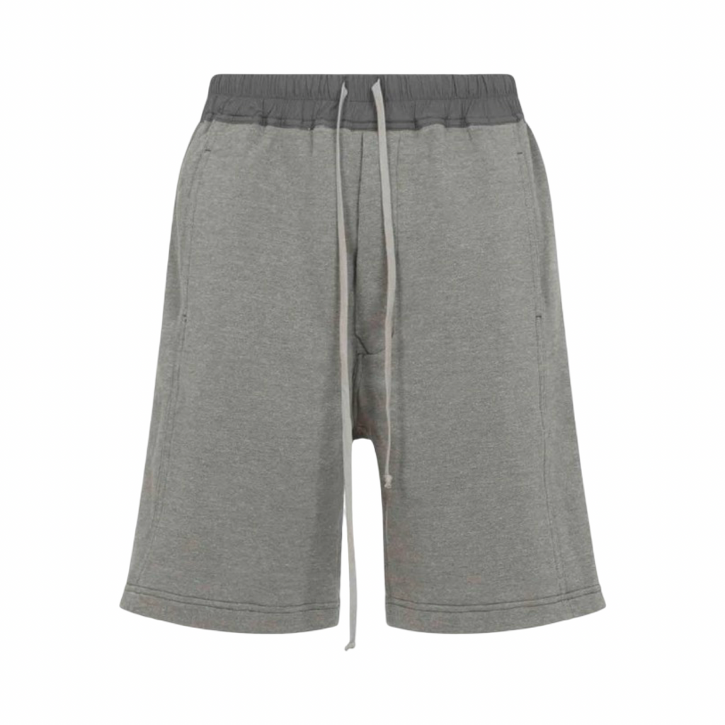 Rick Owens DRKSHDW Pusher Drawstring Shorts Grey