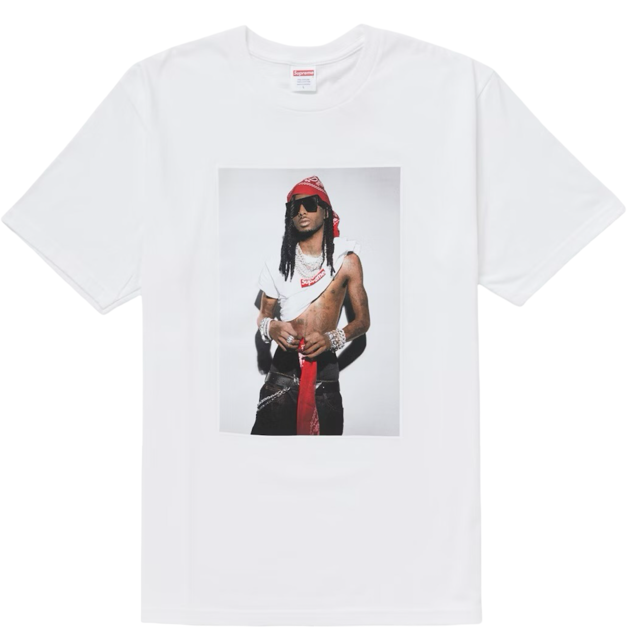 Supreme Playboi Carti Tee White