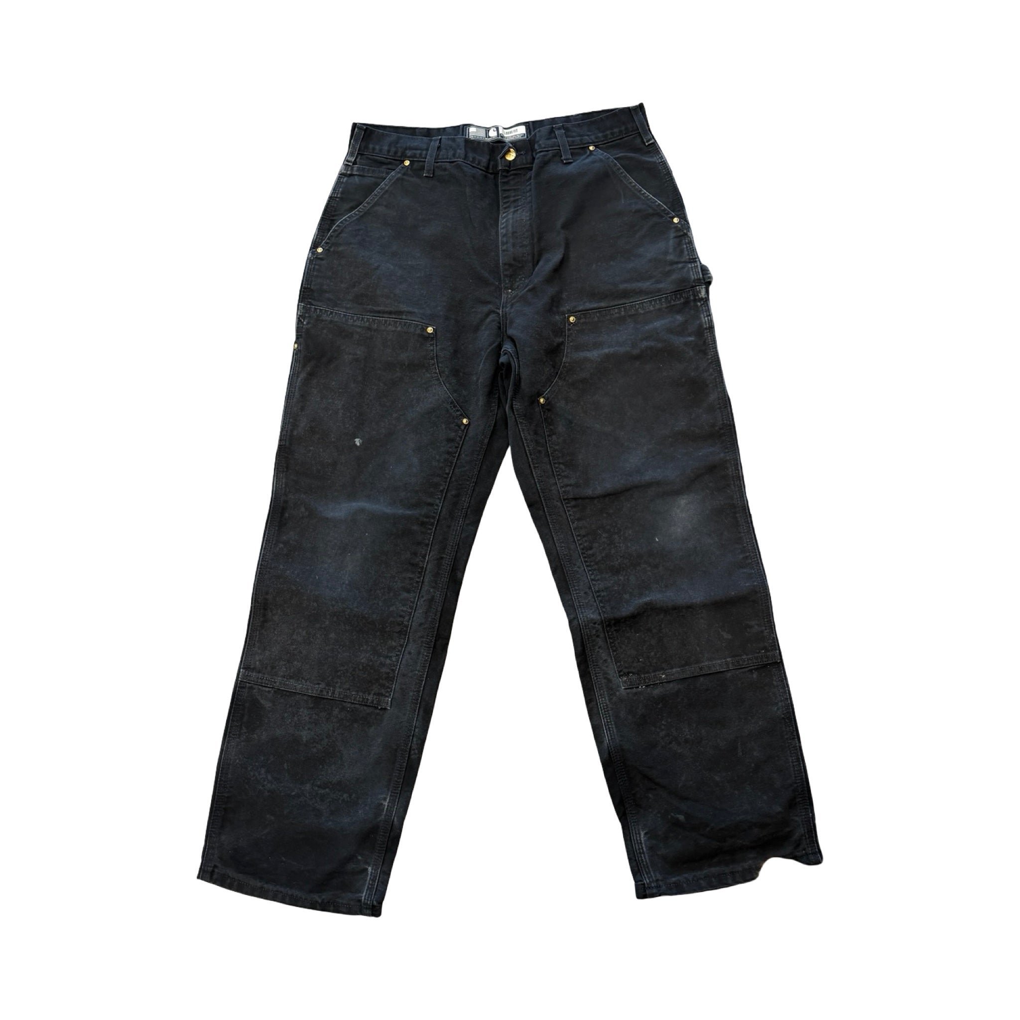 Carhartt Jeans Double Knee Black Washed #2
