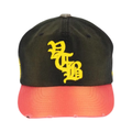 Vertabrae Logo Embroidered  Snapback Red/ Black