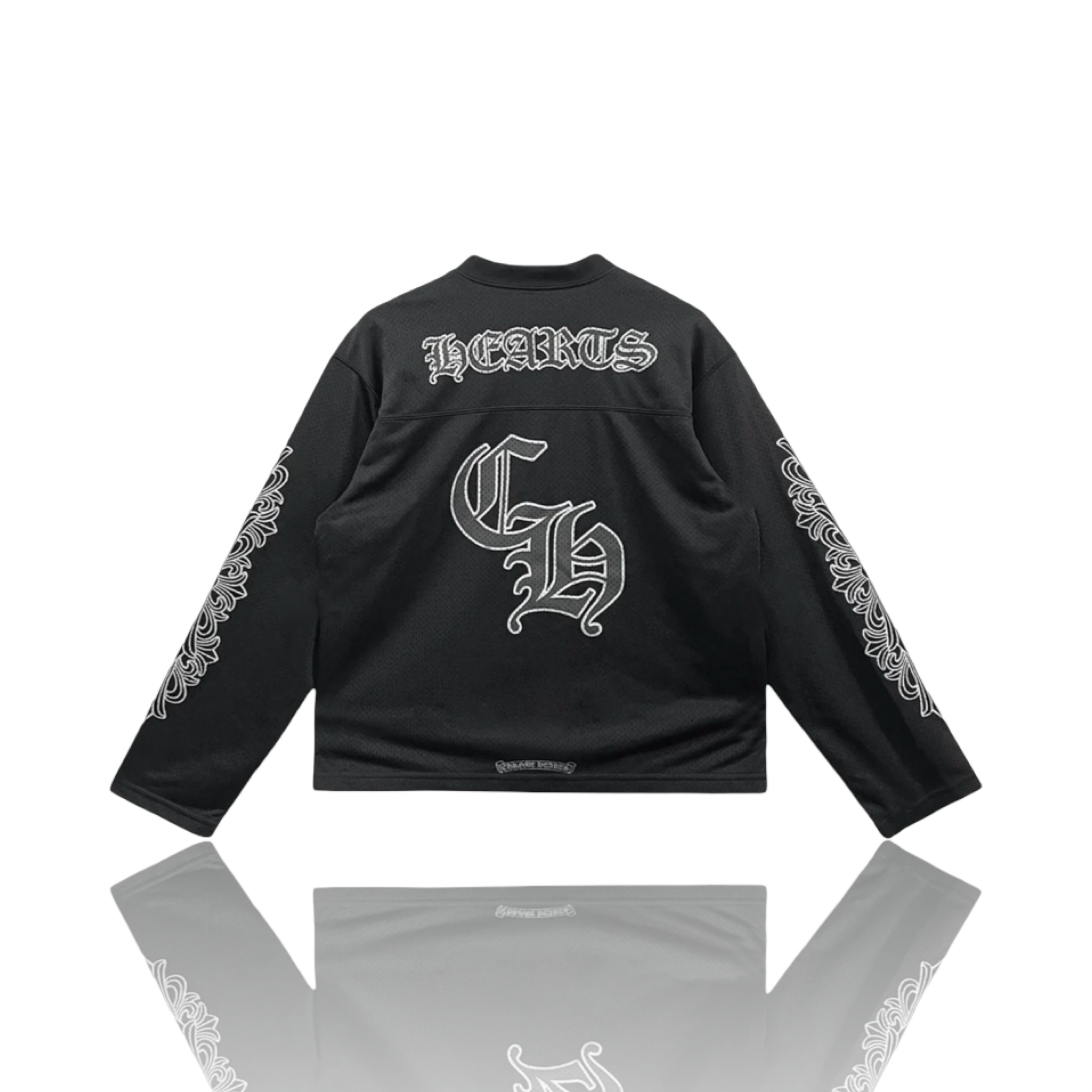 Chrome Hearts Stadium Mesh Longsleeve Jersey Black