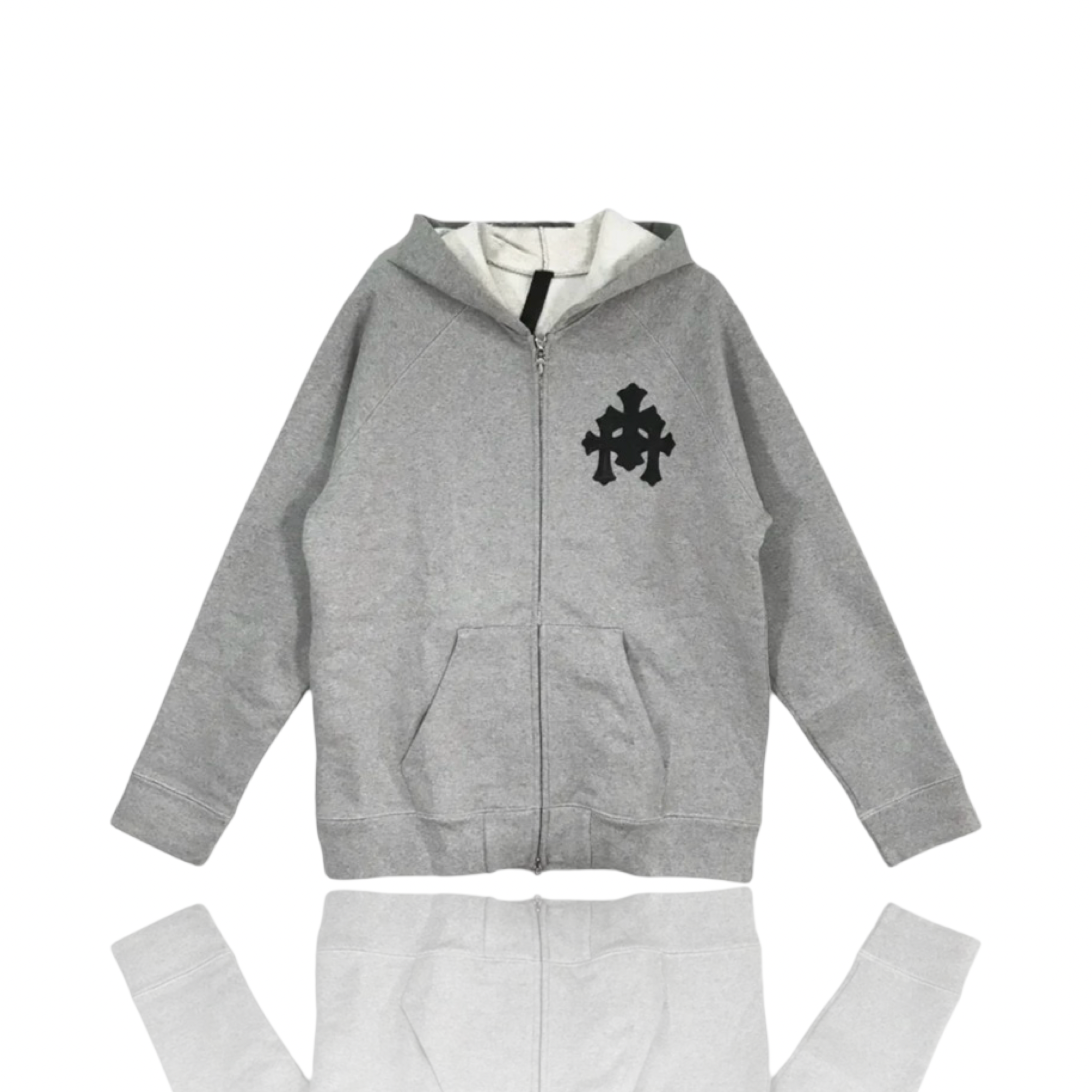 Chrome Hearts Paper Jam Zip Up Grey