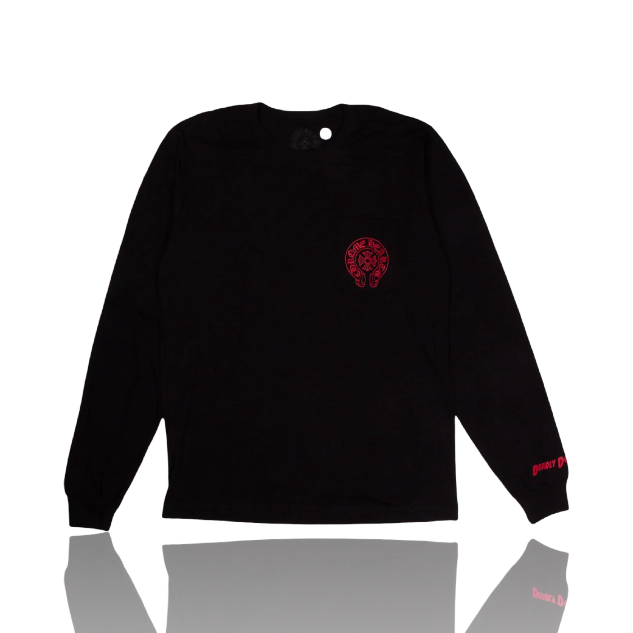 Chrome Hearts Deadly Doll Fire Of Love LongSleeve Black