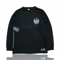 Chrome Hearts T Bar Fleur Logo Longsleeve Black