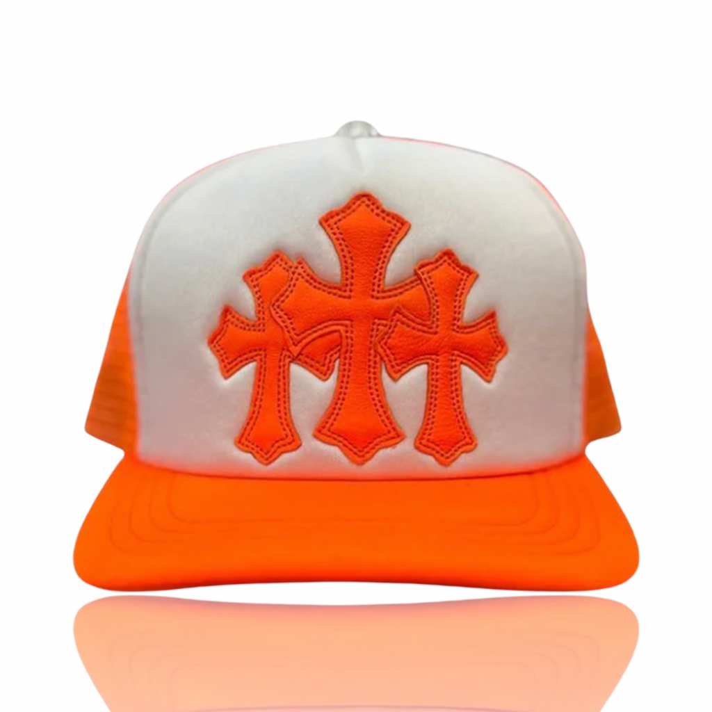 Chrome Hearts Miami Ultra Cemetery Orange Trucker