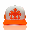 Chrome Hearts Miami Ultra Cemetery Orange Trucker