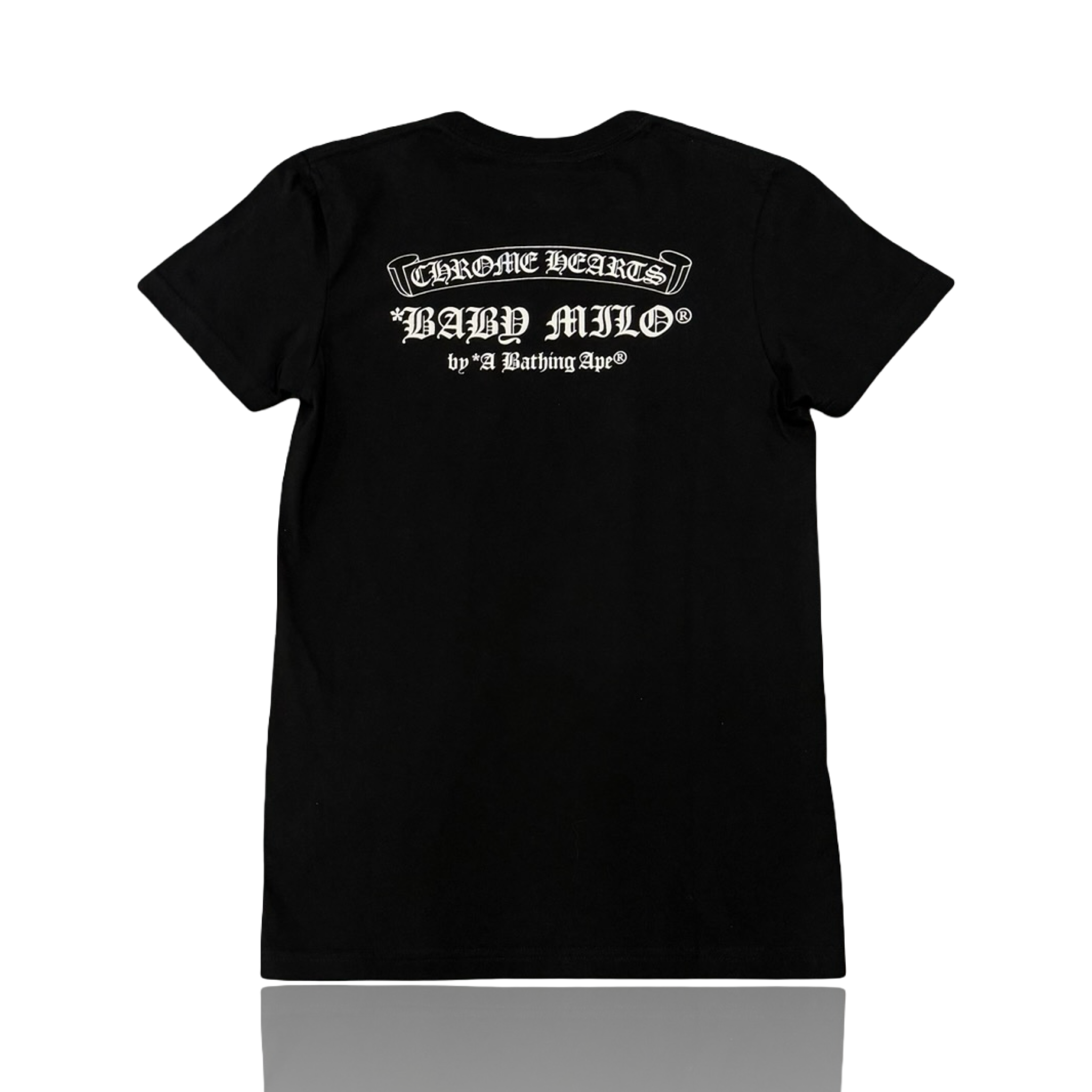 Chrome Hearts X Bape Baby Milo Tee Black