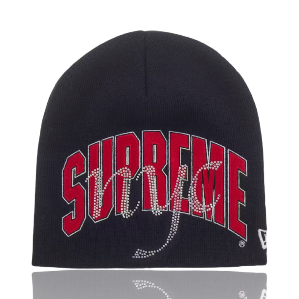Supreme New Era Rhinestone Beanie