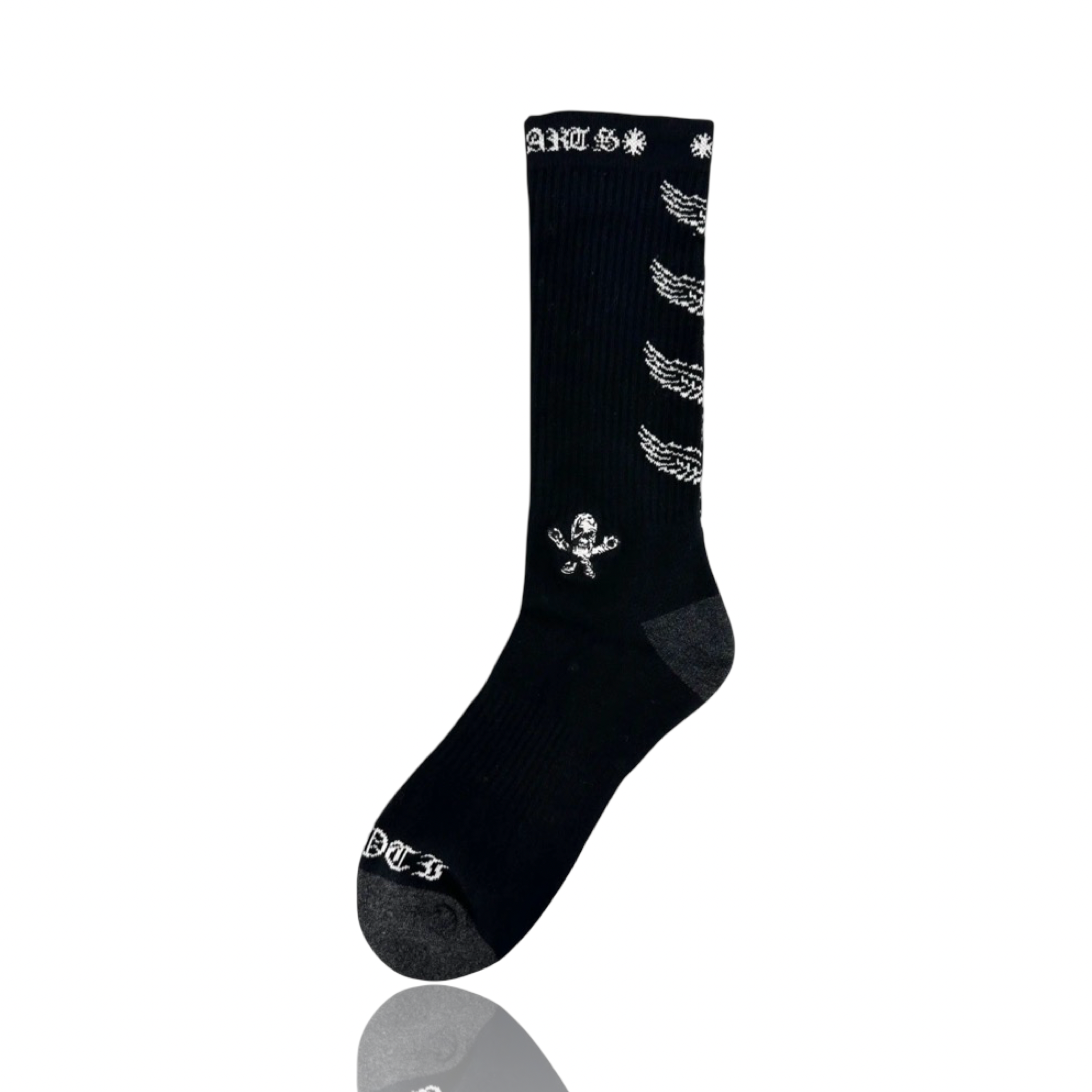 Chrome Hearts X Foti Mahalia Black/White Socks