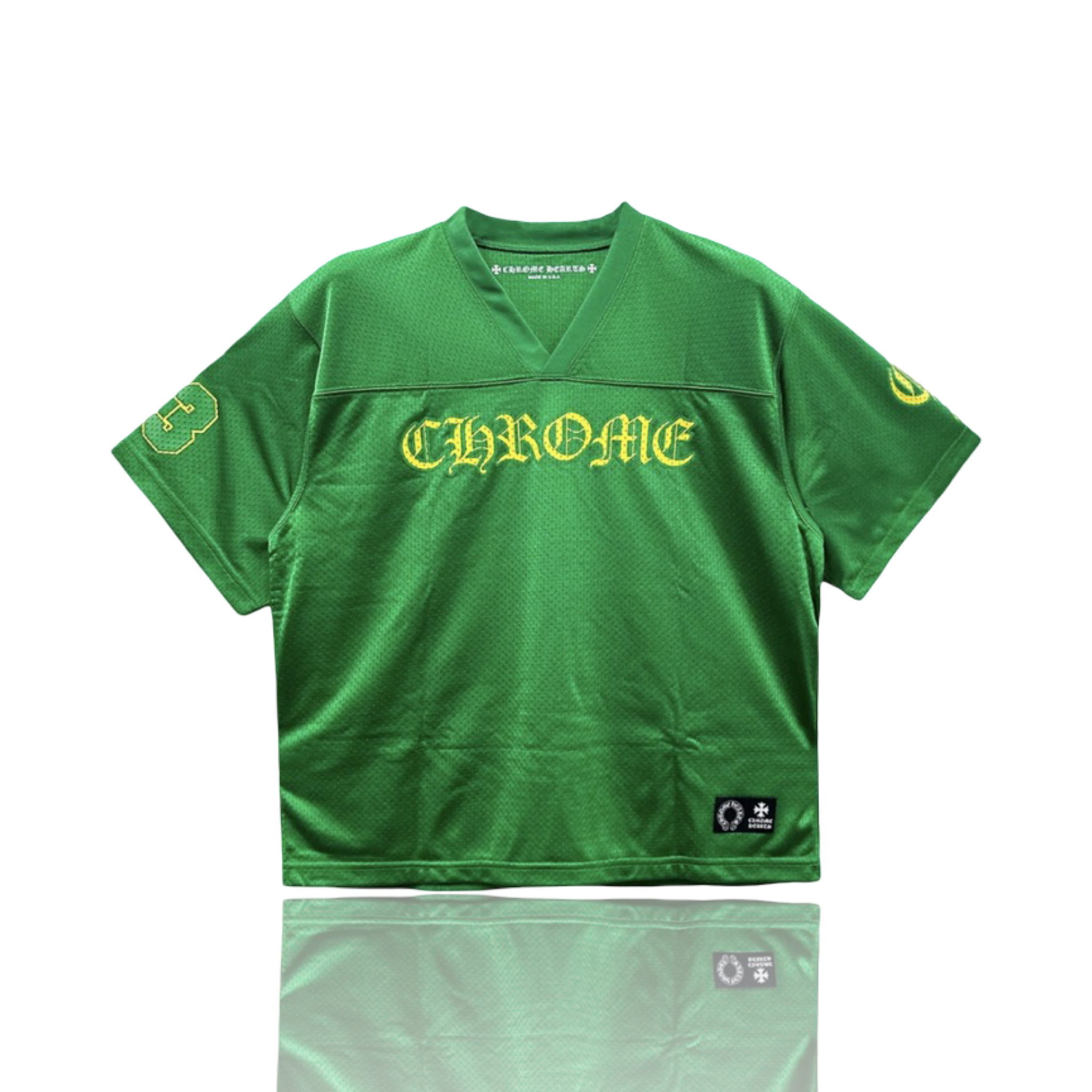 Chrome Hearts Stadium Mesh Jersey Green