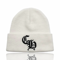 Chrome Hearts CH Logo Beanie White/Black