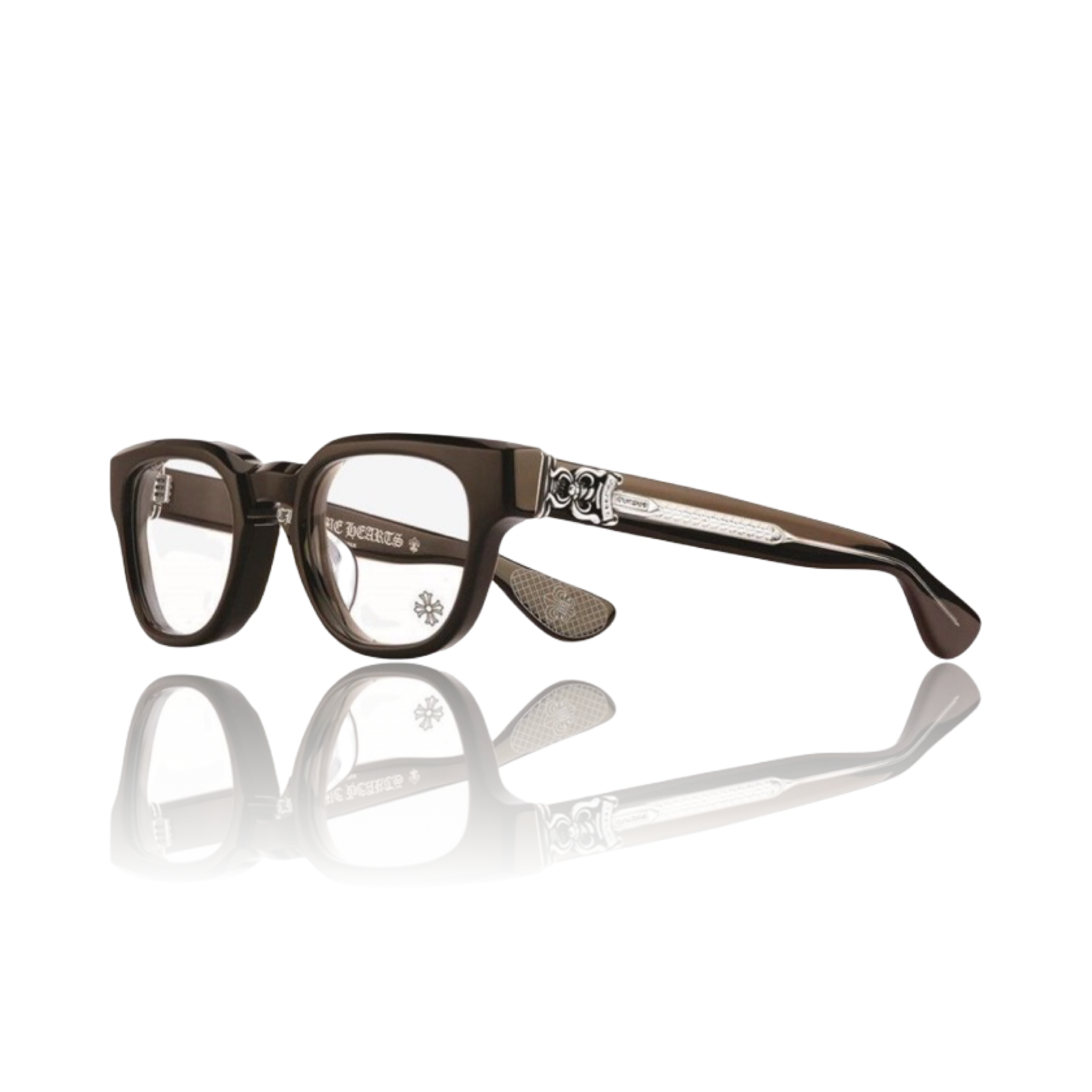 Chrome Hearts Cuntvoluted Glasses Brown/Silver