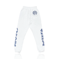 Chrome Hearts Horseshoe Logo Sweatpants Blue/White