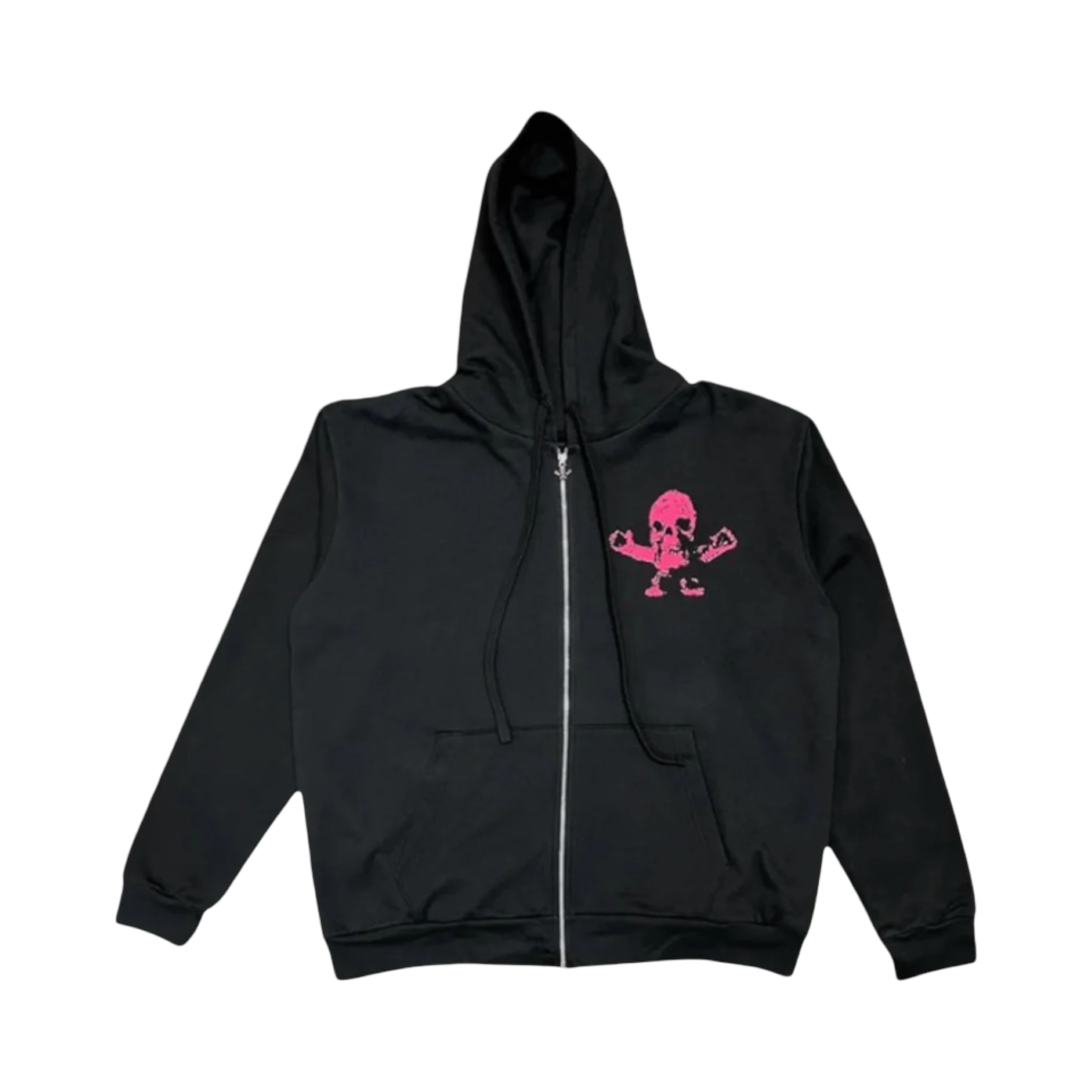 Chrome Hearts Pink Foti Logo Zip Up