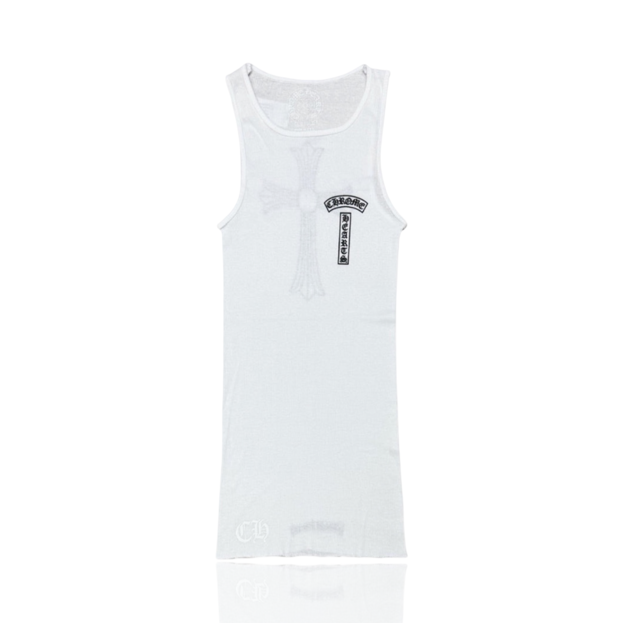 Chrome Hearts T Bar Tank Top White