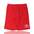 Chrome Hearts Cross Embroidered Sweat Shorts Red