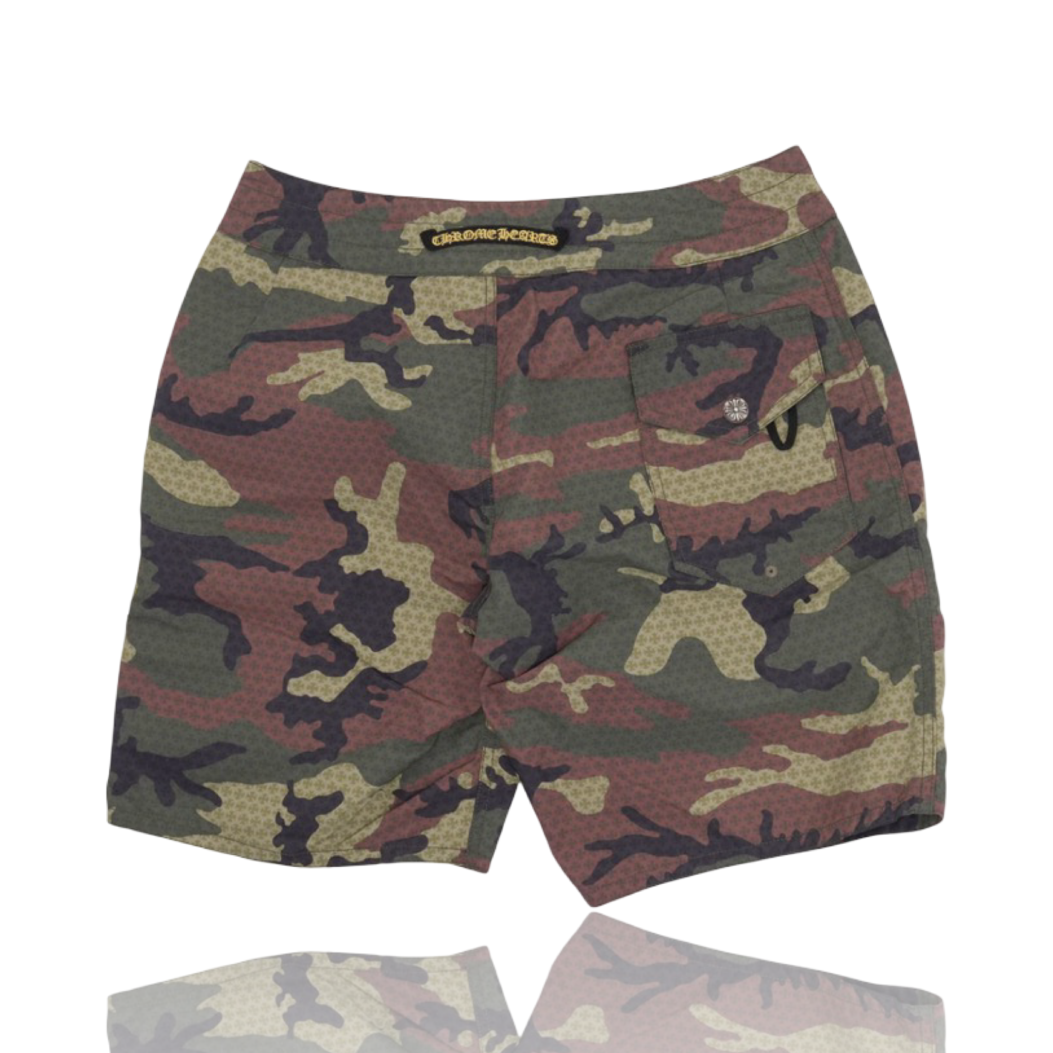 Chrome Hearts Patch Nylon Shorts Camo
