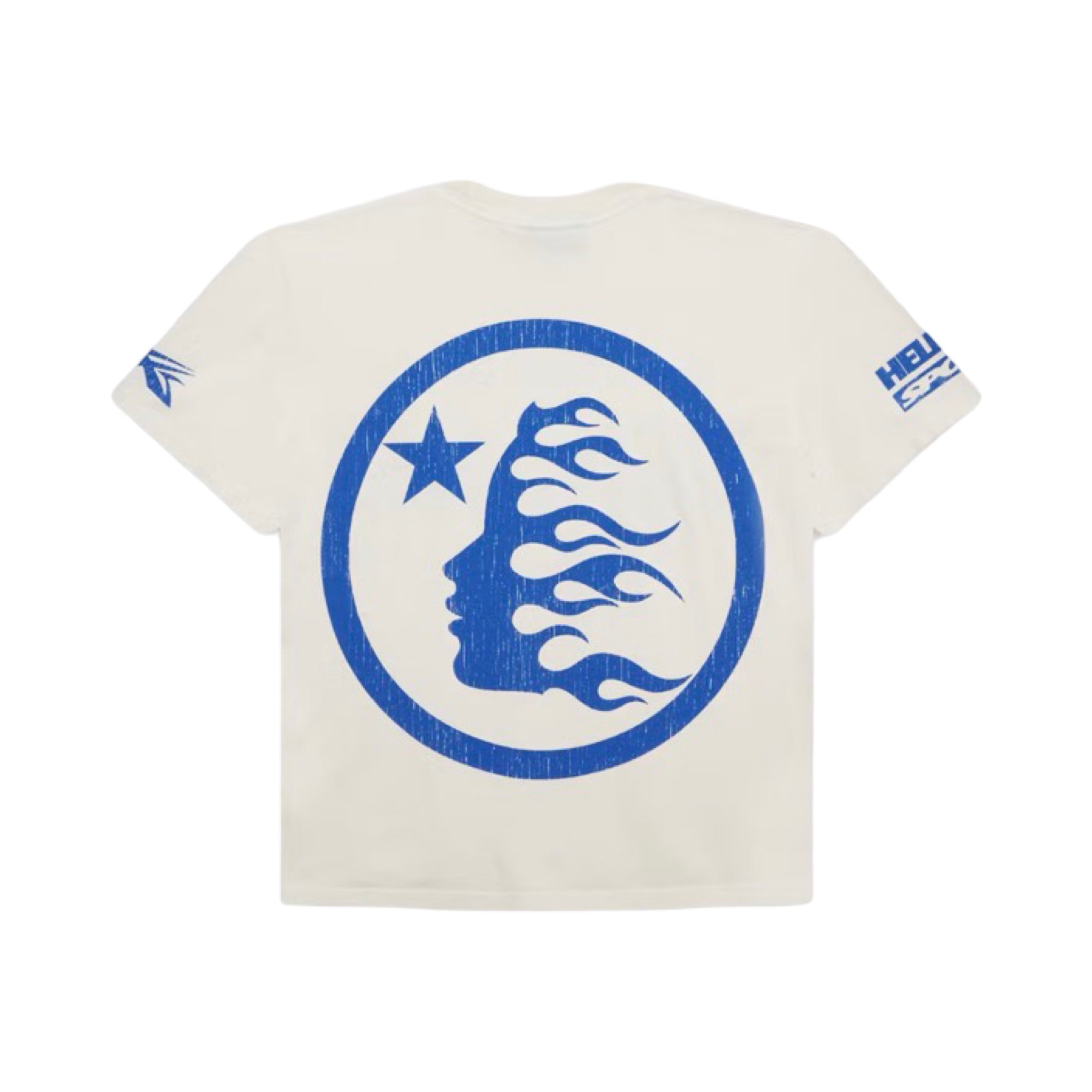 Hellstar Beat Us! White/Blue Tee