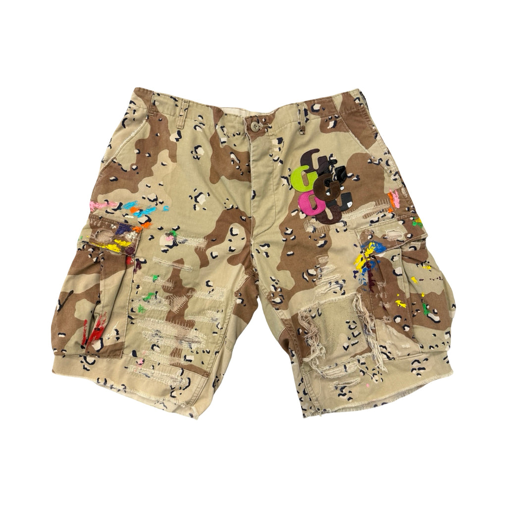 Gallery Dept. Multi Patch Camo Shorts