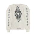 Chrome Hearts Floral Cross Multi Logo Long Sleeve White