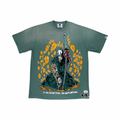 Warren Lotas Orange Skulls Tee
