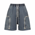 Rick Owens DRKSHDW Bauhaus Shorts Dark Denim