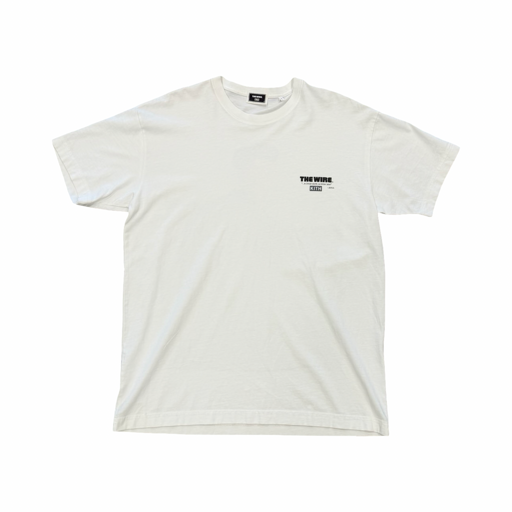 Kith The Wire Avon Vintage Tee White