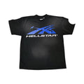 Hellstar Gel Sport Logo T-Shirt Black/Blue