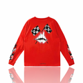Chrome Hearts Matty Boy Chomper LongSleeve Red